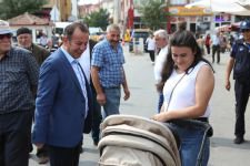 BAŞKAN ÖZCAN'DAN ESNAF ZİYARETİ