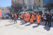 BAŞKAN'IN MİTİNGİ İÇİN HAZIRLIKLAR DEVAM EDİYOR