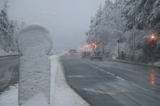 BOLU DAĞI BEMBEYAZ OLDU