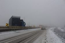 BOLU DAĞI'NDA ULAŞIM KAPANIP AÇILIYOR