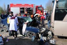 BOLU'DA FECİ KAZA, 12 YARALI