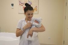 BOLU'DA İLK SUDA DOĞUM