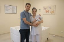 BOLU'DA İLK SUDA DOĞUM