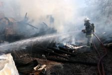 BOLU'DA KORKUTAN YANGIN