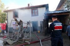 BOLU'DA KORKUTAN YANGIN