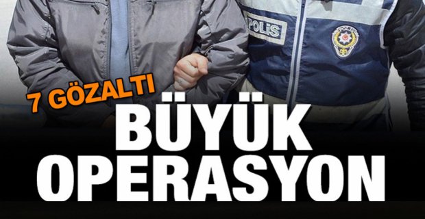 BOLU'DA BÜYÜK OPERASYON