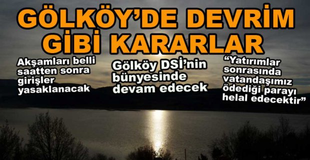FATİH METİN'DEN GÖLKÖY'LE İLGİLİ FLAŞ AÇIKLAMALAR