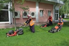 ÇALIŞKAN KADINLAR KENTİ GÜZELLEŞTİRİYOR