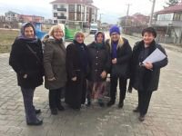 CHP'Lİ KADINLAR KAR KIŞ DİNLEMİYOR