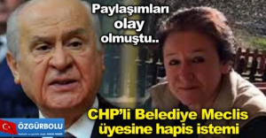 CHP'Lİ O İSME HAPİS İSTEMİ