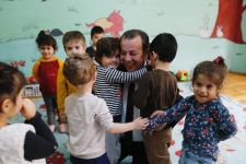 ÇOCUKLARLA KEYİFLİ ANLAR YAŞADI