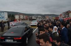 DEVLET BAHÇELİ BOLU'DAN BÖYLE GEÇTİ