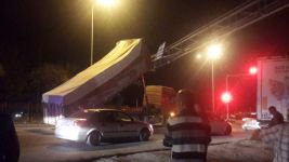 DORSE AÇIK KALDI, ÜST GEÇİDE TAKILDI