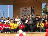 'FARKINDALIK KOŞUSU' SPORCULARI BOLU'DA