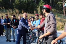 FATİH METİN BOLU'DA GENÇLERLE BULUŞTU