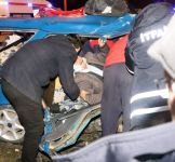 FECİ KAZADA 9 KİŞİ YARALANDI