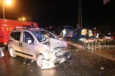 FECİ KAZADA 9 KİŞİ YARALANDI