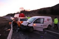 FECİ KAZADA CAN VERDİ