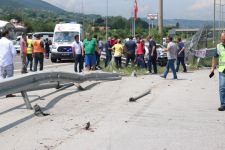 FECİ KAZADA ÇOCUK HAYATINI KAYBETTİ