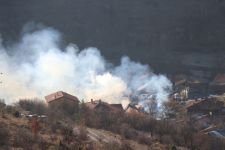 FECİ YANGINDA KÜLE DÖNDÜ