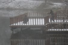 GÖLCÜK BEYAZA BÜRÜNDÜ