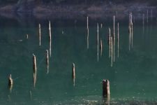 GÖLÜN SULARI 10 METRE ÇEKİLDİ !