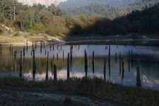 GÖLÜN SULARI 10 METRE ÇEKİLDİ !