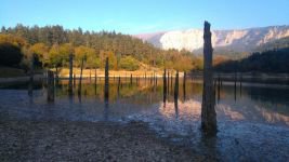 GÖLÜN SULARI 10 METRE ÇEKİLDİ !