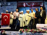 HAFIZLARA BİSİKLET HEDİYE EDİLDİ