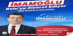 İMAMOĞLU YARIN BOLU'DA