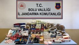 BOLU'DA KAÇAK TÜTÜN OPERASYONU