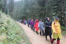 KÖROĞLU ŞELALESİ'NE YÜRÜDÜLER