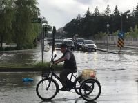 KUVVETLİ YAĞIŞ PANİK YARATTI