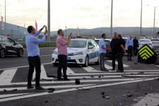 LÜKS ARAÇ HURDAYA DÖNDÜ, 1 KİŞİ ÖLDÜ