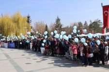 OTİZM FARKINDALIK YÜRÜYÜŞÜ DÜZENLENDİ