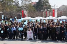 OTİZM FARKINDALIK YÜRÜYÜŞÜ DÜZENLENDİ