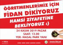 ÖZCAN’DAN FİDAN DİKİMİNE DAVET