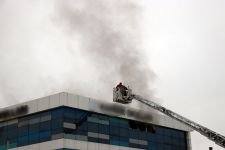 ÖZEL OKULDA YANGIN PANİĞİ