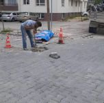 PARKE DÖŞEME ÇALIŞMALARI DEVAM EDİYOR