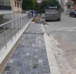 PARKE DÖŞEME ÇALIŞMALARI DEVAM EDİYOR