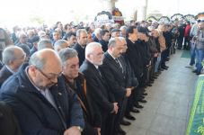 ŞERAFETTİN ERBAYRAM SON YOLCULUĞUNA UĞURLANDI