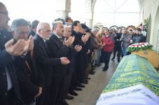 ŞERAFETTİN ERBAYRAM SON YOLCULUĞUNA UĞURLANDI