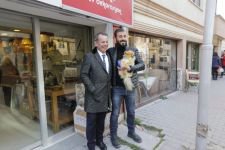 TANJU ÖZCAN ESNAFTAN BÜYÜK İLGİ GÖRDÜ