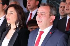 TANJU ÖZCAN GÖRKEMLİ TÖRENLE GÖREVE BAŞLADI