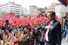 TANJU ÖZCAN GÖRKEMLİ TÖRENLE GÖREVE BAŞLADI