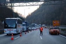 TEM'DE FACİADAN DÖNÜLDÜ