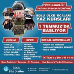 ÜLKÜ OCAKLARINDAN ÜCRETSİZ YAZ OKULU