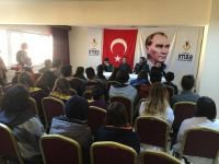 USTA GAZETECİLER ÖĞRENCİLERLE...