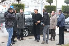 VALİ ÜMİT GAZETECİLERİ ZİYARET ETTİ