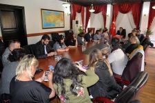 VALİ ÜMİT TURİZM TEMSİLCİLERİYLE BULUŞTU